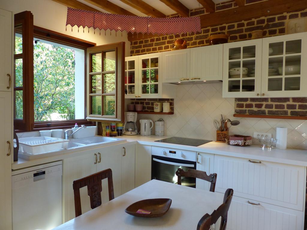La Flore De Lys, Cottage Ideal Pour 2 Adultes Et 2 Enfants Saint-Jouin-Bruneval Δωμάτιο φωτογραφία