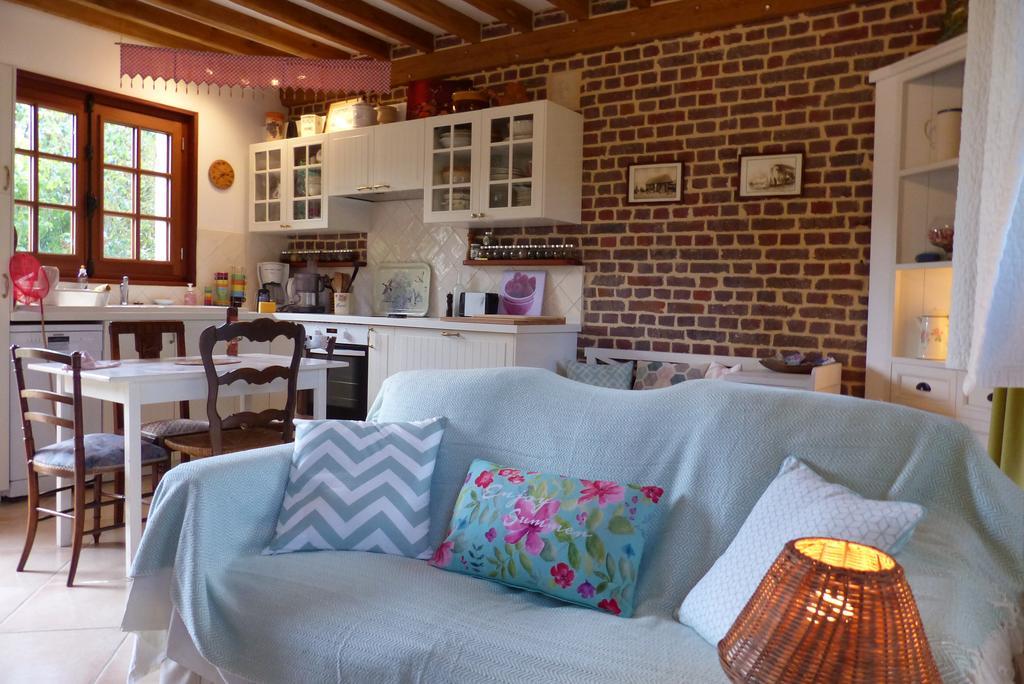 La Flore De Lys, Cottage Ideal Pour 2 Adultes Et 2 Enfants Saint-Jouin-Bruneval Εξωτερικό φωτογραφία